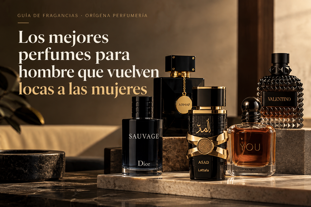 Los mejores perfumes para hombre que vuelven locas a las mujeres