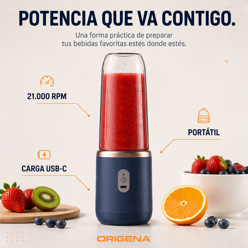 Mini Licuadora Portátil Origena™