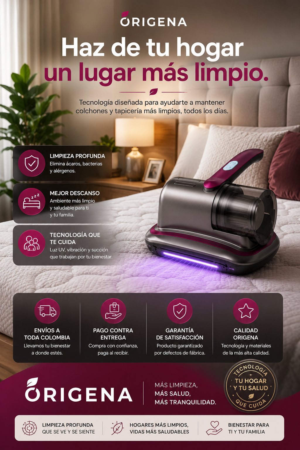 Aspiradora UV Origena™