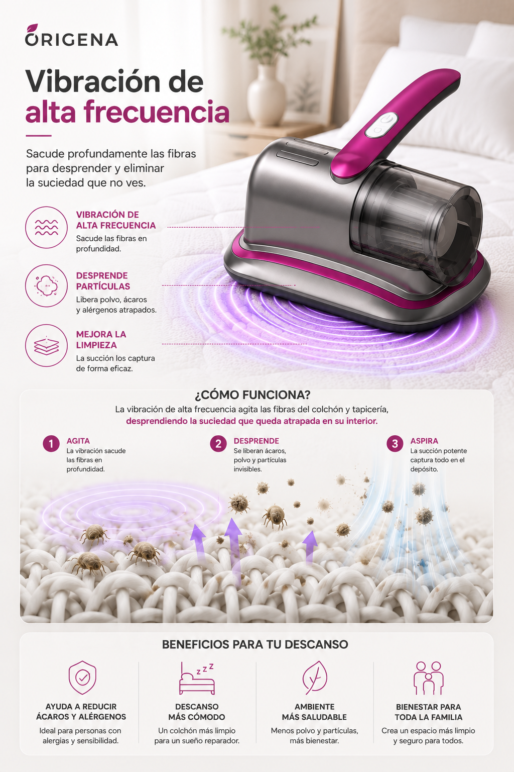 Aspiradora UV Origena™