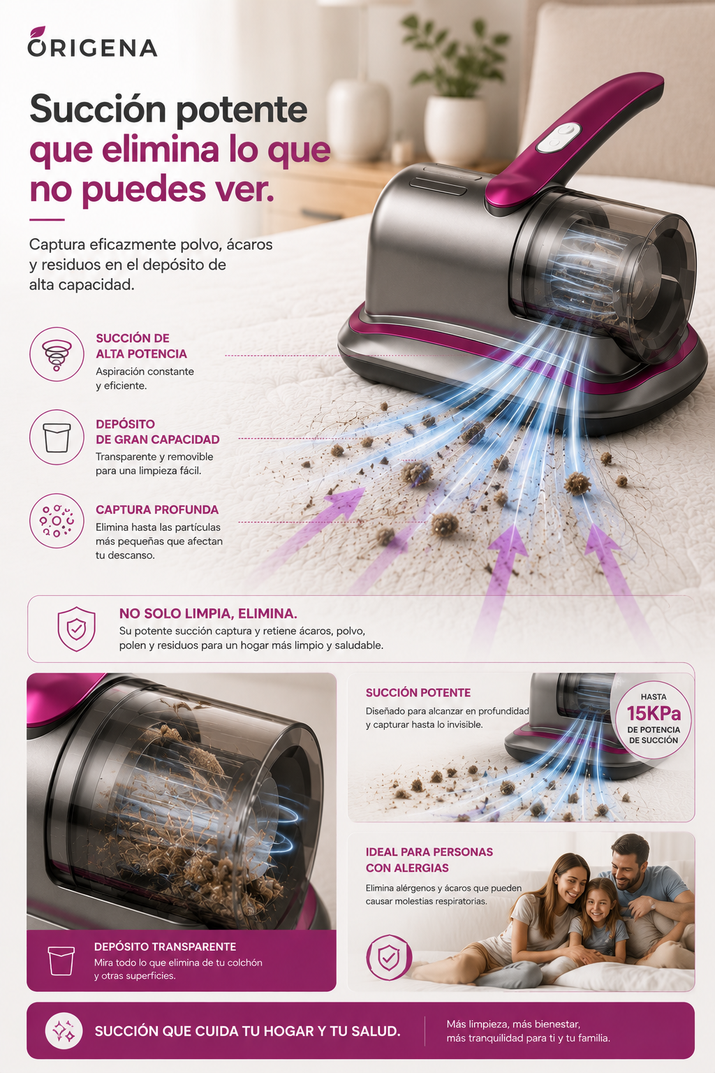 Aspiradora UV Origena™