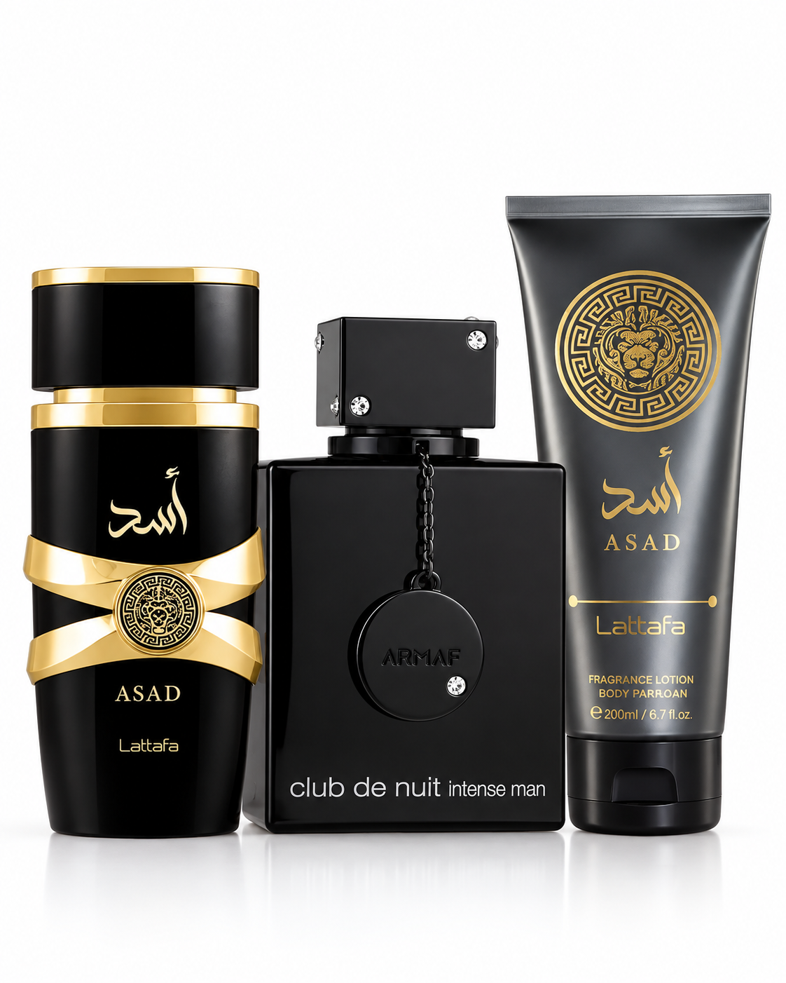 Combo Black Power — Asad + Club de Nuit Intense