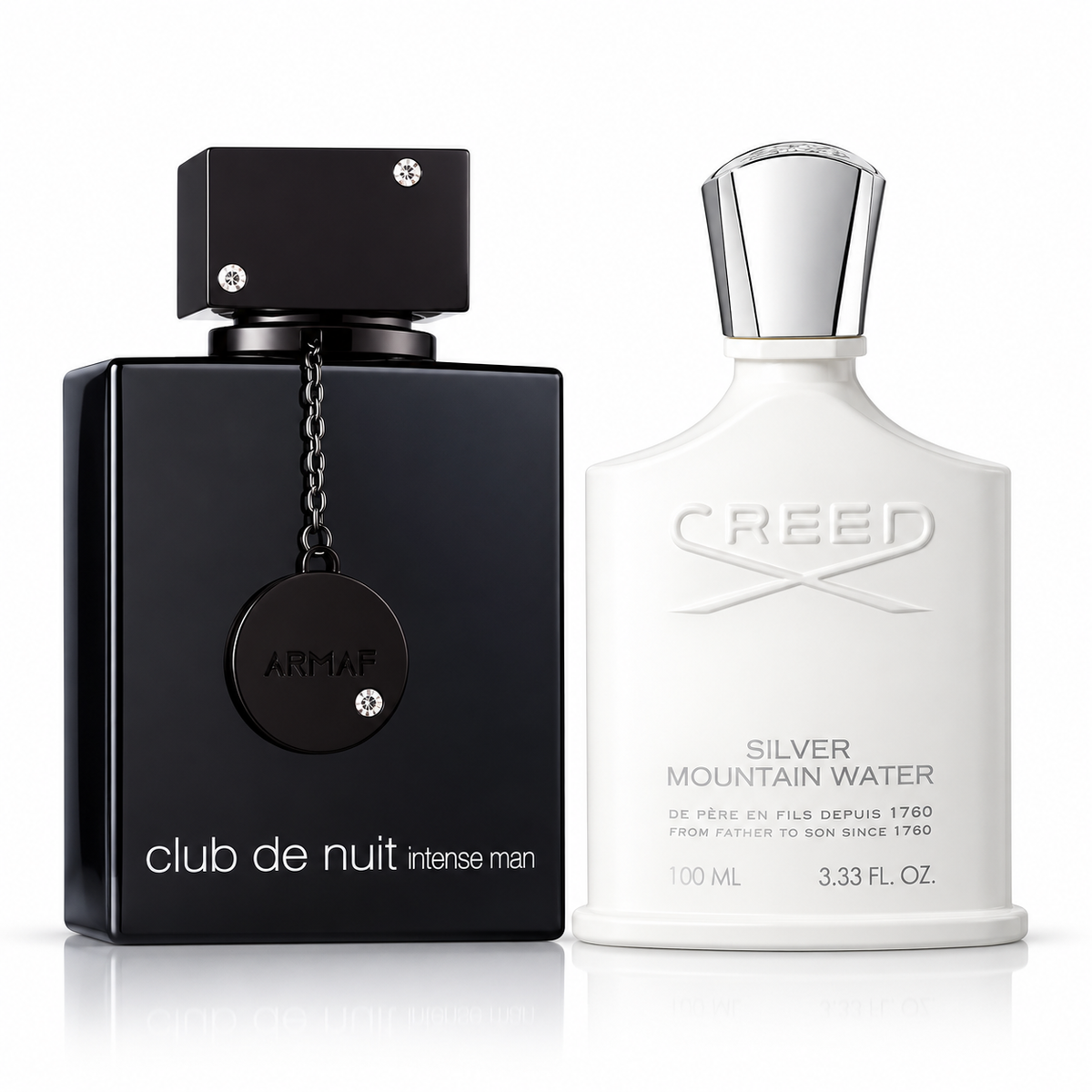Combo Creed Silver Mountain Water + Armaf Club de Nuit Intense Man